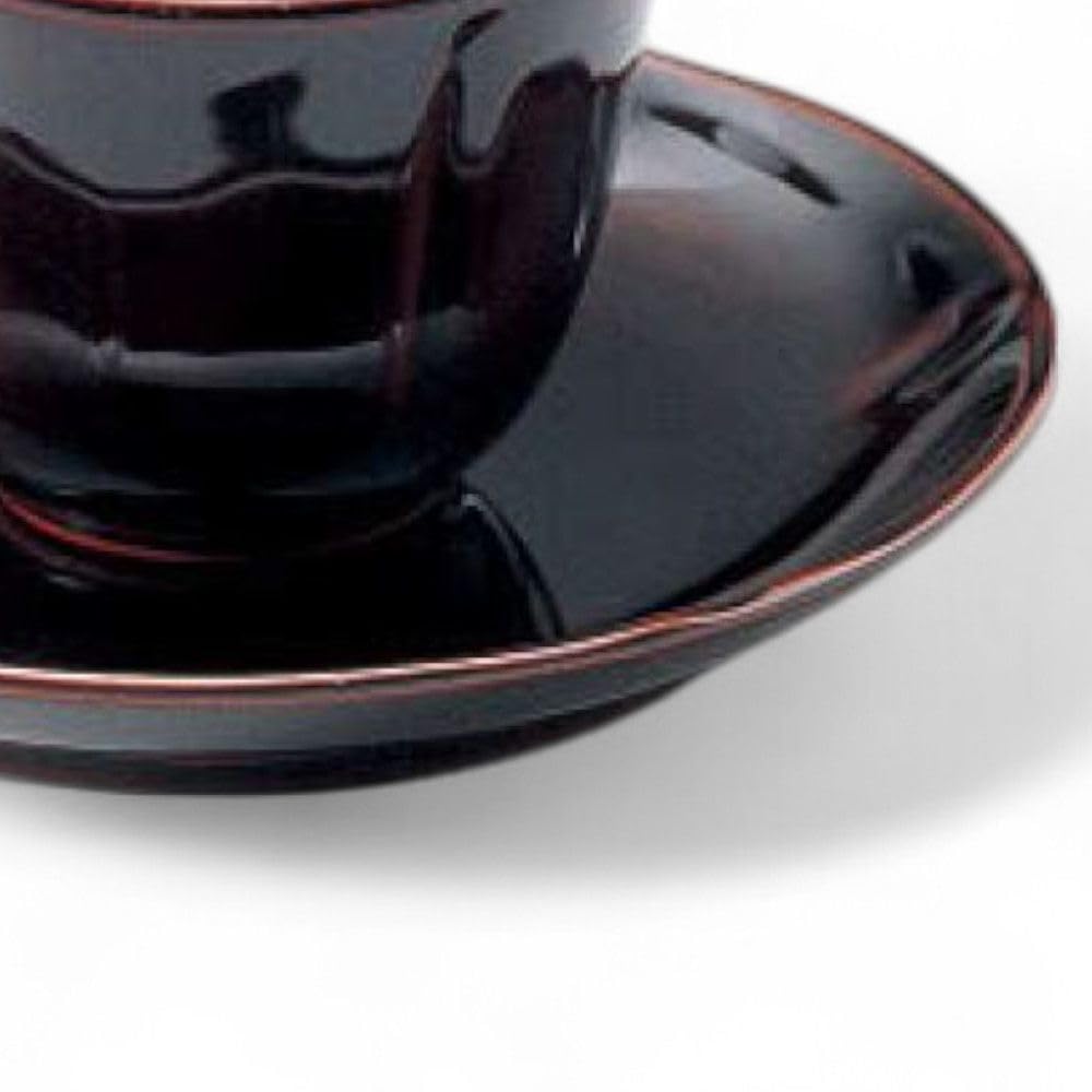 Lacquerware Teacup Urushi Made in Japan J-kitchens Hand-painted PID-529890