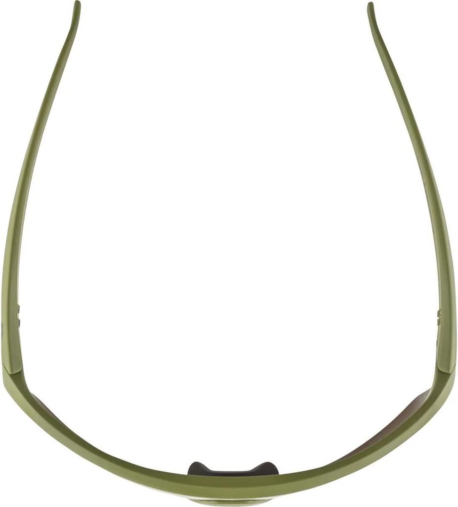 Sports Mirror Designed for Small Shield TURBO HR Olive Matte [Alpina] Sunglasses, Lens, Anti-Fog, Faces/Women, Design,