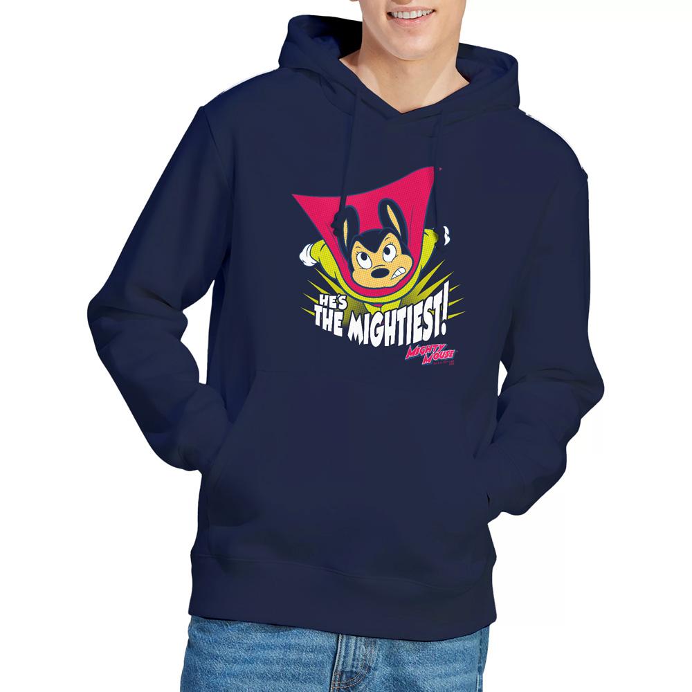 Mighty Mouse Mens The Mightiest Hoodie