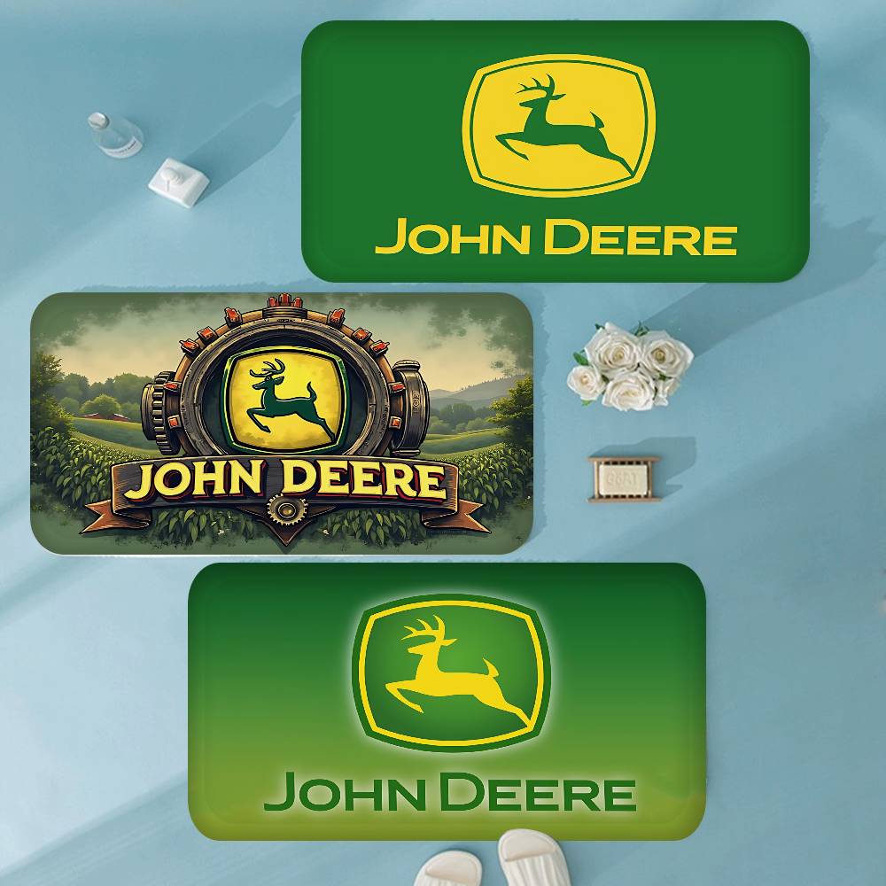 Klassiek Logo J-John D-Deere Keukenmat Kinderkamer Slaapkamer Decoratie Balkon Antislip Deurmat Woonkamer Alfombra