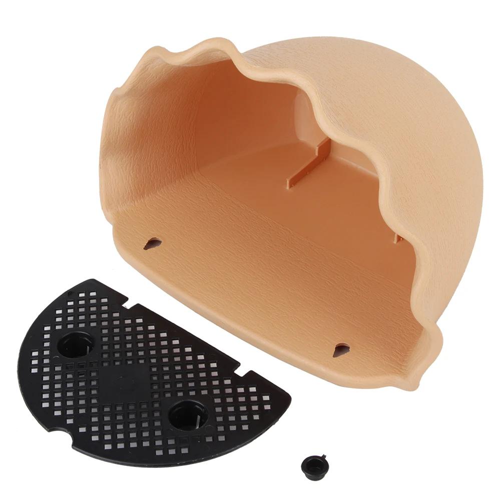 Пластиковый настенный большой подвесной цветочный горшок с поддоном Цветочный горшок Балконное хранение Садовая корзина Декор