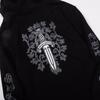 828 CHROME HEARTS 2025 Autumn and Winter New Plus Size Classic Style Logo Zipper Hooded Sweatshirt, Suitable for Couples To Wear