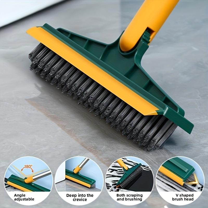 Floor Sanding Brush | Household Cleaning Brush - Bathtub and Tile Cleaning Brush with 180° Rotating Head, Long Handle