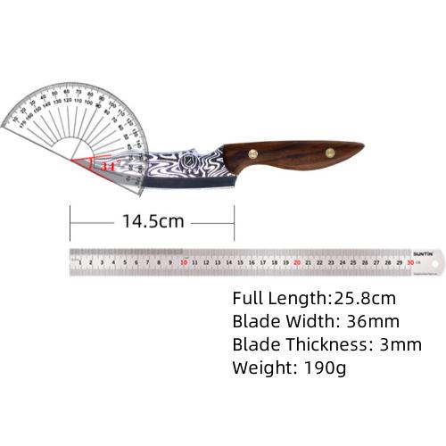 6" Kitchen Chef Knife Chinese Meat Cleaver Vegetable Cutter Cooking Tools Boning Knives Cutter