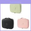 Portable Pu Square Makeup Bag With Waterproof And Wearresistant Material For Travel And Home Use
