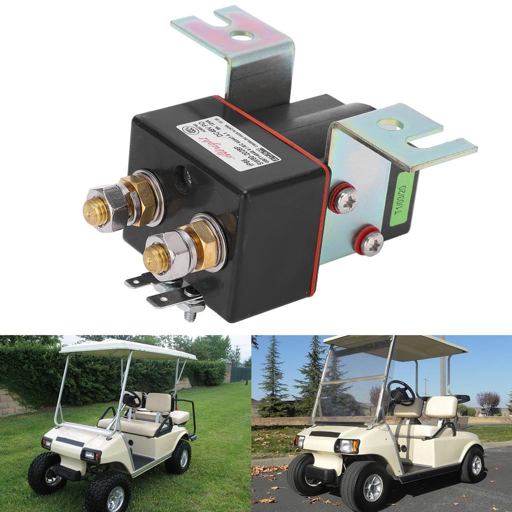 4 Terminal Solenoid Coil 101908701 Replacement for Club Carts Precedent 2004‑2008 48V