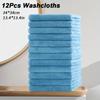 high quality12pcs Microfiber Washcloths 13.4x13.4 Inch - High Absorbency, Soft & Durable Multi-Purpose Cleaning Cloths for Kitchen, Bathroom, Hands &