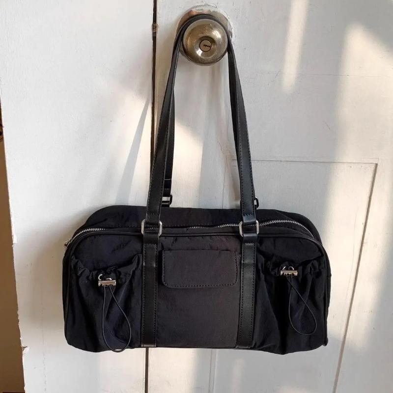 Nylon Underarm Bag Women'S Large Capaci Sport Pillow Single Oulder Bag Trendy Handbag Spring Summer New Sle Versatile Handbags