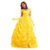 Beautiful Woman and Beast Belle Princess Dress Cosplay Long Dress Suit Women