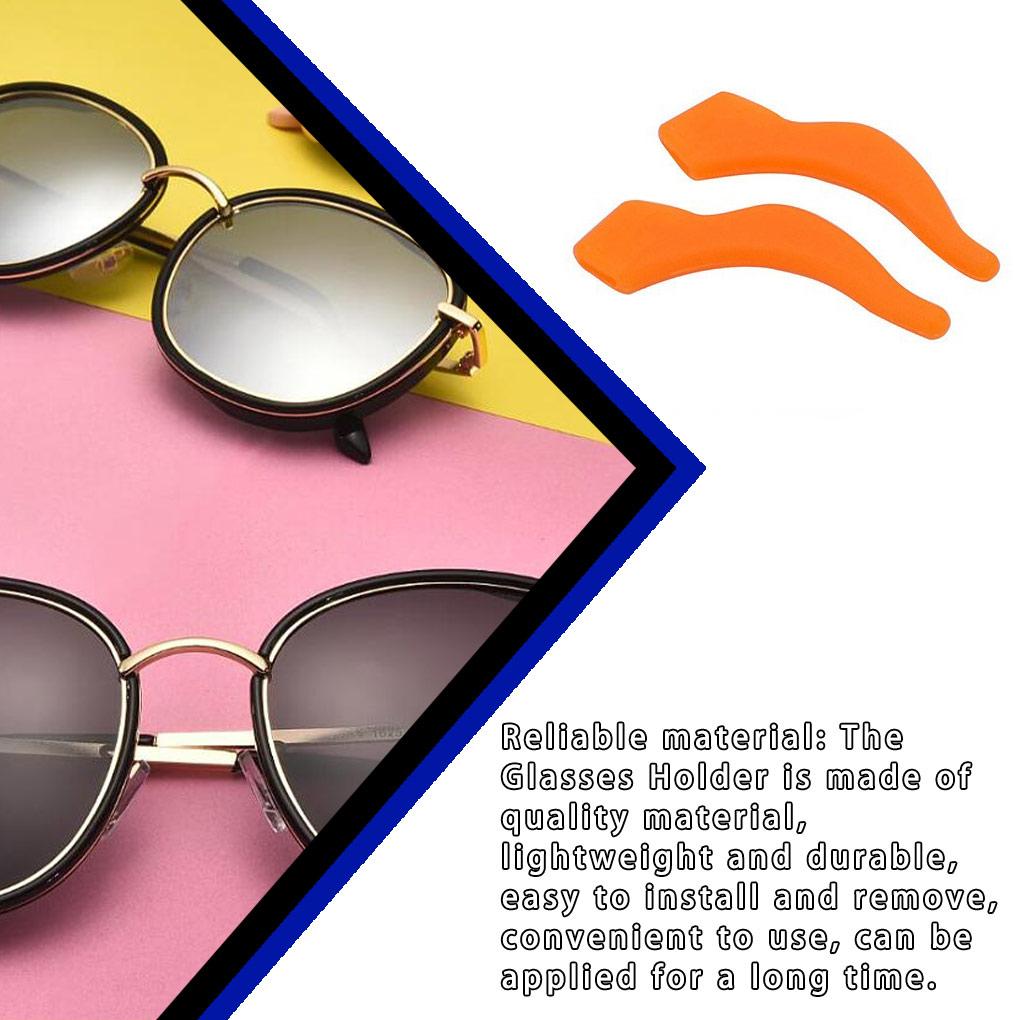 Pack of 10 Glasses Holder Ear Hooks Anti-slip Sleeve Retainer Lightweight Decoration Eyewear Accessories Sunglasses Necklace