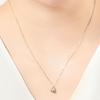 Vendome Aoyama May Birthstone Yellow Gold K10 AJVN147440EM [Official] Necklace, Emerald,