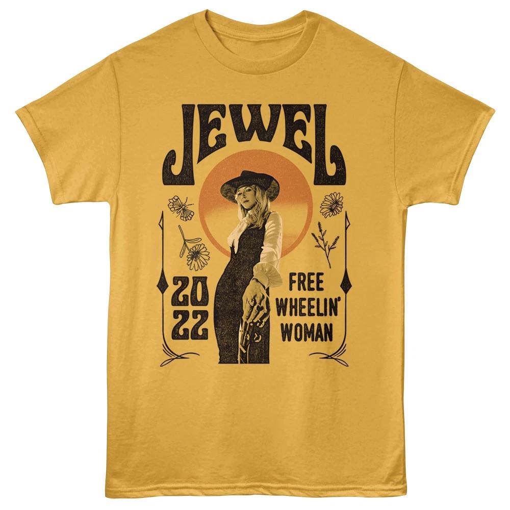 Jewel Vintage Look Free Wheelin Woman 2022 Men s T shirt Rock Country Music S