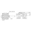 Manual Mini Bilge Pump Self Priming Diaphragm Pump Marine Drain Pump with Plastic Handle Easy To Remove & Install