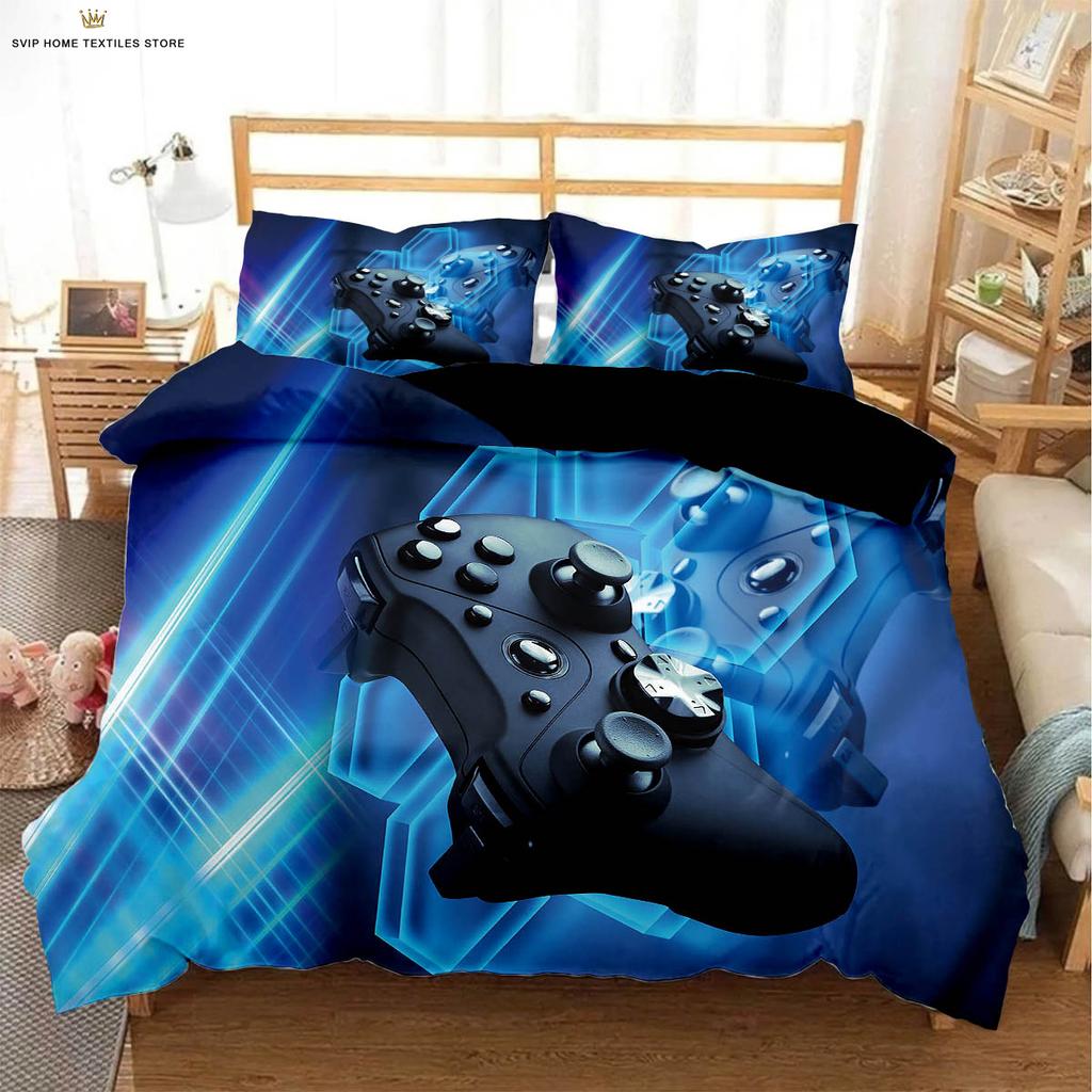 3D Cartoon Ben10 Duvet Cover with Pillow Cover Bedding Set  Single Double Twin Full Queen King Size Bed Set for Bedroom Decor