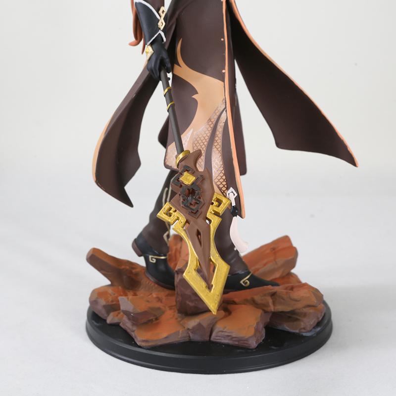 28cm Anime Genshin Impact Zhongli Anime Figure Collection Model Doll Toy Gift
