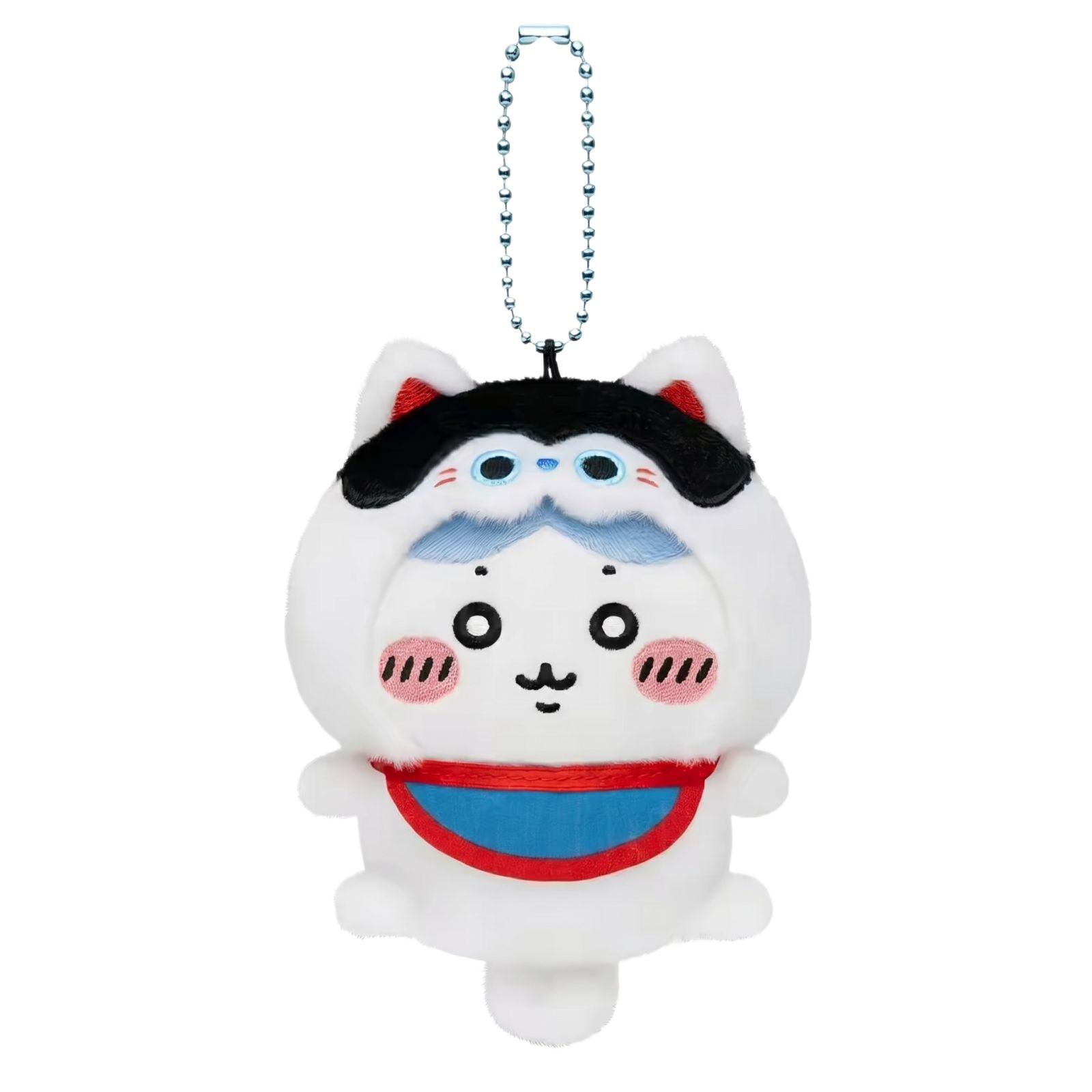 

Plush Keychain Cartoon Character Soft Stuffed Doll Small Hanging Pendant Accessory for Bags Backpacks and Keys One Size