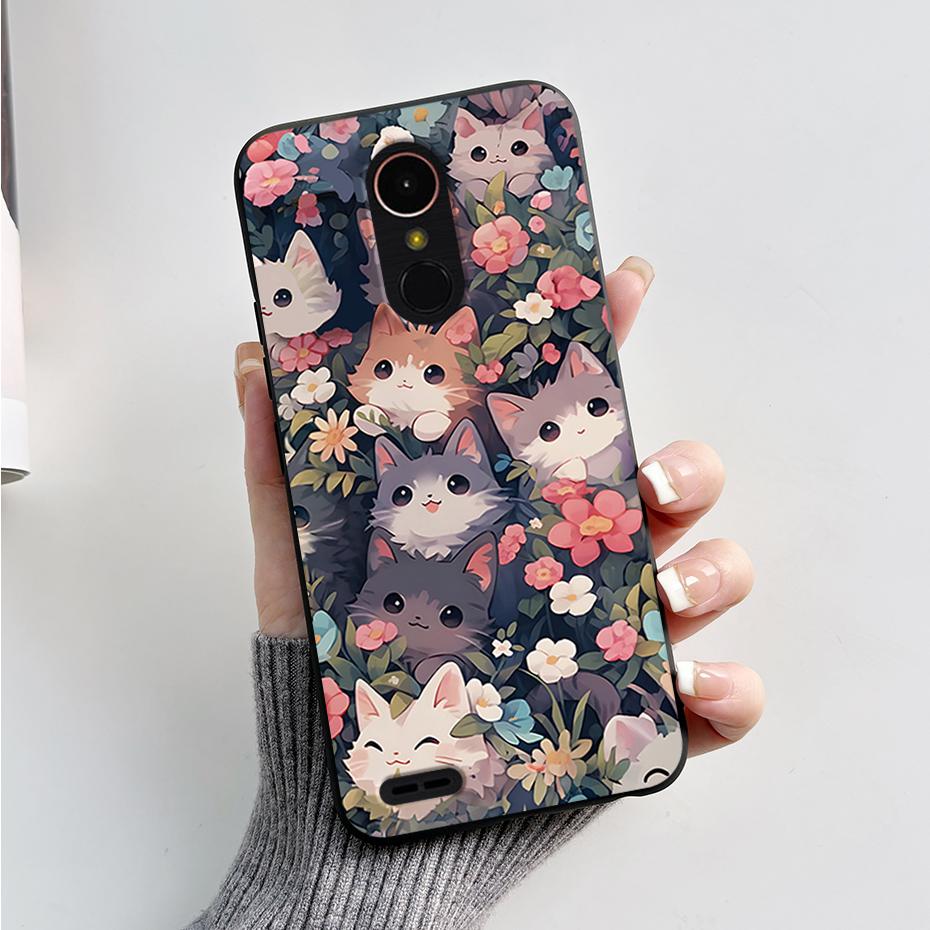 Case For LG K10 2017 X400 M250N /K20 Plus 5.3" Stylish Pattern Silicone Soft Phone Back Cover For LG K10 2017 Cases Bumper Coque