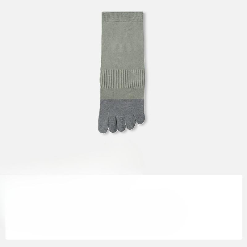 Cotton Five-Finger Socks Men's Pure Cotton Split-Toe Summer Odor-Resistant Anti-Fungal Men's 100% Cotton