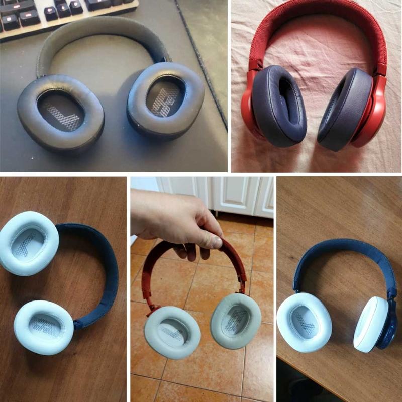 Qualified Repairing Sponge Covers Earmuffs for Live 500BT Headphone Cover Isolate Noise Covers Spare Parts