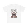 Unhinged And Feral Funny Graphic T Shirt Unisex Heavy Cotton Tee