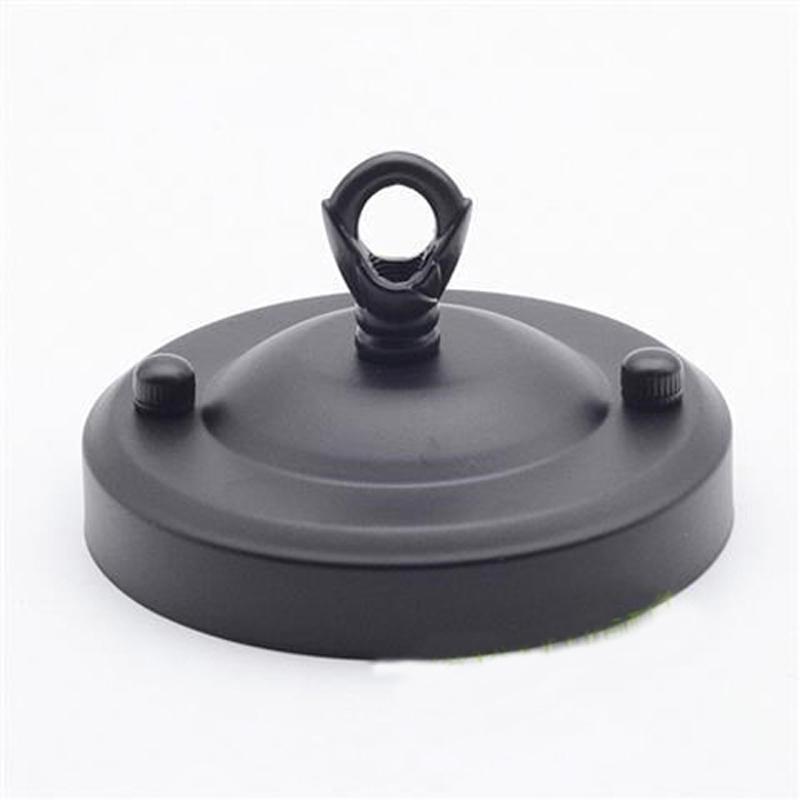 Vintage Ceiling Plate Iron Black/white/gold/ DIY Pendant Lamp Decoration Retro Ceiling Holder For Light Fitting Lamp Base