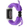 Stretchable Nylon Braided Rope Watch Strap Slide Beads Replacement Wrist Band for Fitbit Charge 6/5