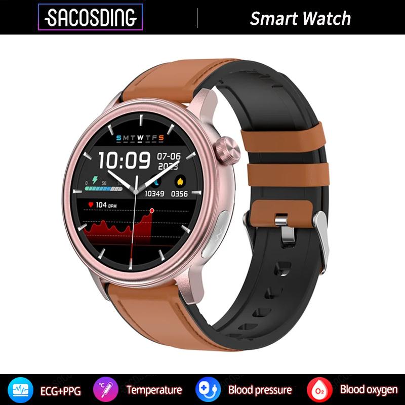 Купить Совместимые смарт-часы Huawei 2024 ЭКГ + PPG с Bluetooth-вызовом ...