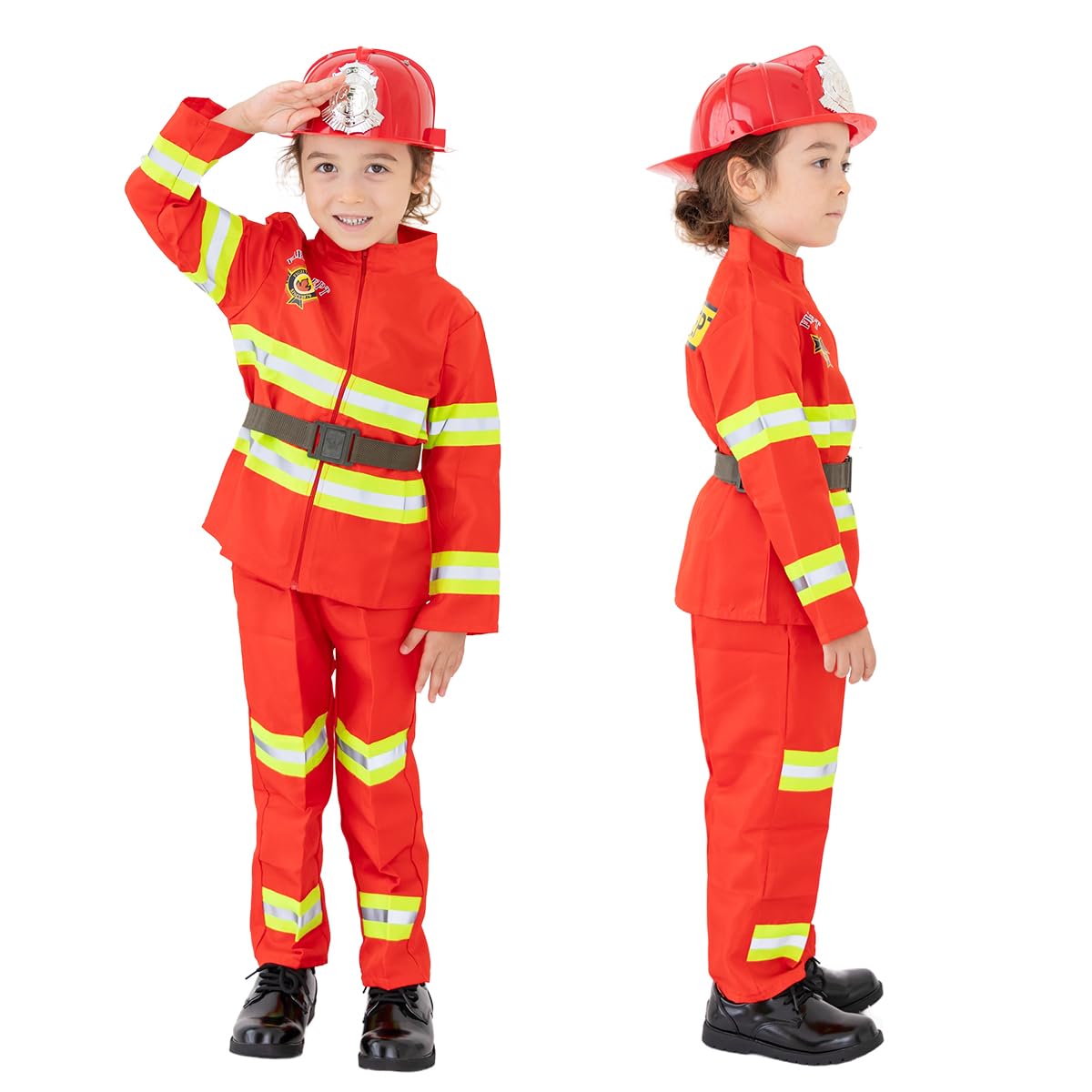 

[monoii] Хэллоуин Косплей для детей, Мальчики, Костюм пожарного, Дети, Костюм пожарного, Дети, Костюм по профессии, Девочки, Шляпа, Набор шлема, e0610