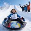 Sledding Tube Fun Inflatable Winter Toys Inflatable Snow Tubes Sleds For Adults For Outside Girls Women Men Family Friends