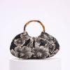 Borsa Portatile in Stile Cinese Vintage con Tessuto Jacquard Ricamato per Uso Quotidiano