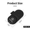 Car Sun Visor Organizer Pen Card Storage Clip Sunglasses Holder For Mercedes Benz AMG A C E Class W201 W210 W108 W204 W205 W203  ac1
