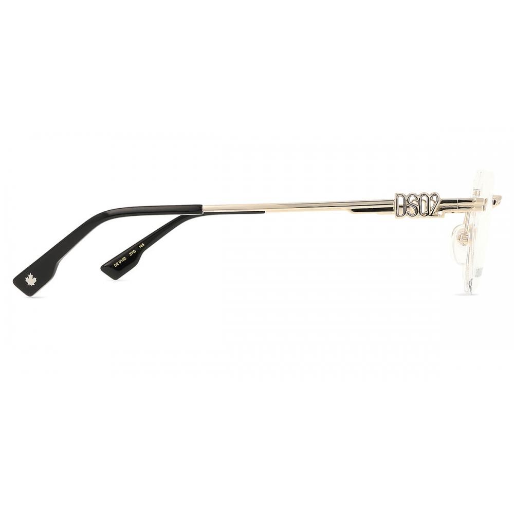 DsquareD2 D2 0102 3yg Men Eyeglasses