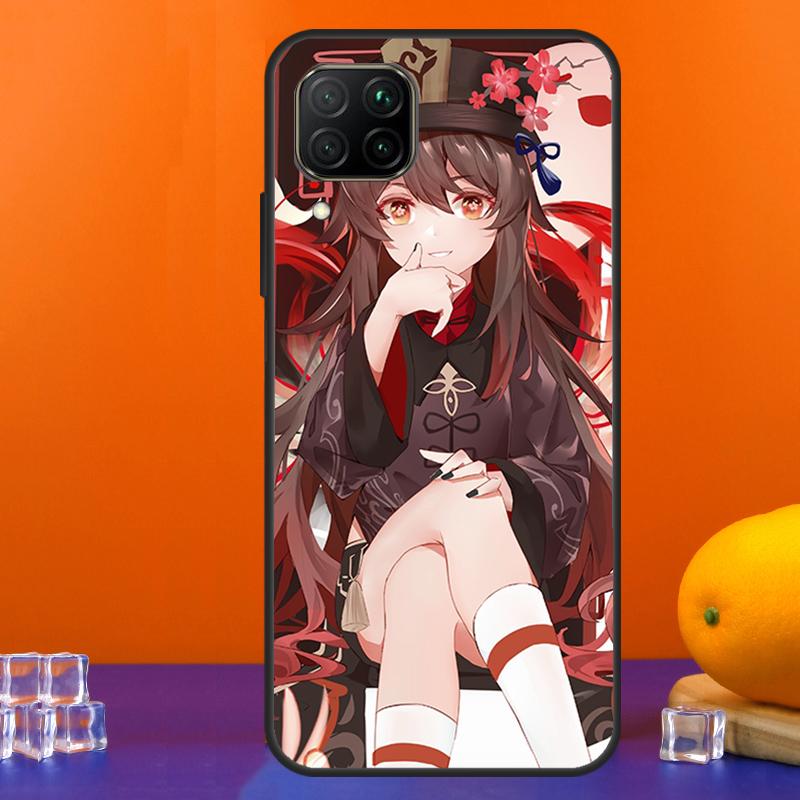 Genshin Impact Hu Tao For Huawei Nova 12s 12i 11i 5T 9 10 SE Y91 Y90 Y60 Y70 Y72 Y61 P60 Pro P20 P40 P30 Lite Case