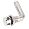 Boat Fuel Gas Tank Vent Professional 316 Stainless Steel 16mm Elbow Design Marine Boat Fuel Tank Vent for Ships Yachts