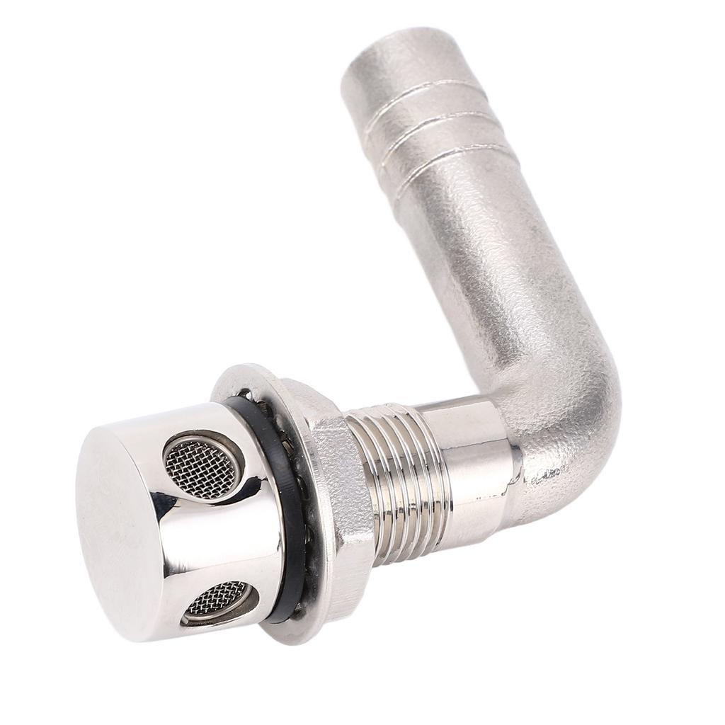 Boat Fuel Gas Tank Vent Professional 316 Stainless Steel 16mm Elbow Design Marine Boat Fuel Tank Vent for Ships Yachts