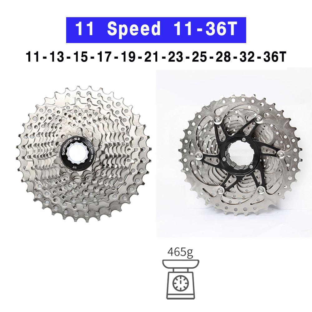 Road Bike 8 9 10 11 12 Speed Velocidade Cassette 11-25T 28T 30T 32T 34T 36T Bicycle MTB Freewheel Cassette Sprocket for HG