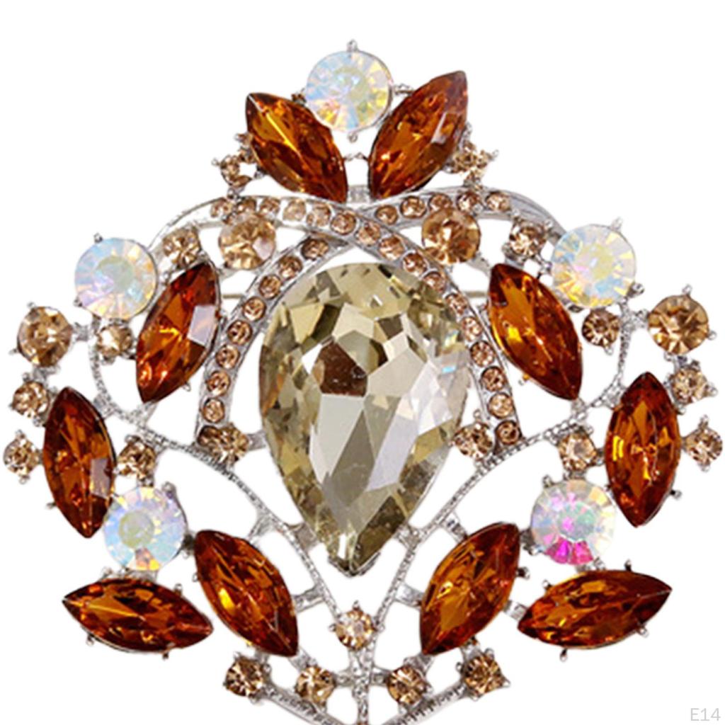 Rhinestone Brooches, Crystal Brooch, Costume Accessories, Jewelry, Women Decorative Pin for