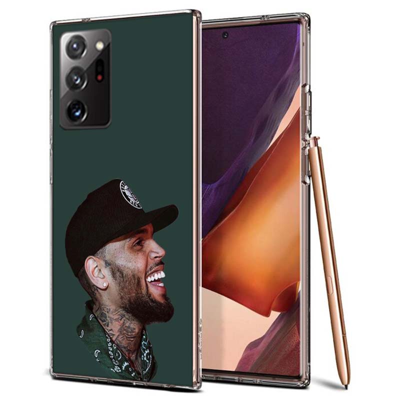 Chris Brown American Rapper Phone Case for Samsung A55 A35 A25 A15 A07 A05S A16 A17 A26 A36 A37 A56 A57 Galaxy Note 20 10 A50S A