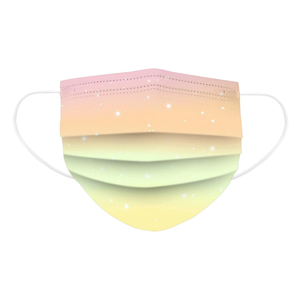 Children's Tie-dyed Disposable Industrial Three Layer Face Mask