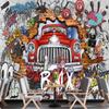 Retro Nostalgic 3d Brick Wall Mural Car Graffiti Large Mural Creative Graffiti Mural Cafe Restaurant Wallpaper