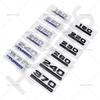 AAYI1  ABS 260 220 370 240 180 230 Letter Turbo Displacement Logo Turbo Rear Trunk Emblem Badge Stickers Accessories Car Styling