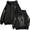 Reißverschluss Hoodie Kawaii Lustig Maomao Grafik Zip Up Jacke Herren Damen Manga Cosplay Zip Up Sweatshirt