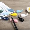 Cartoon Ceramic Chopsticks Holders Whale Shape Chopsticks Mat Kitchen Art Craft Tableware Chopsticks Stand