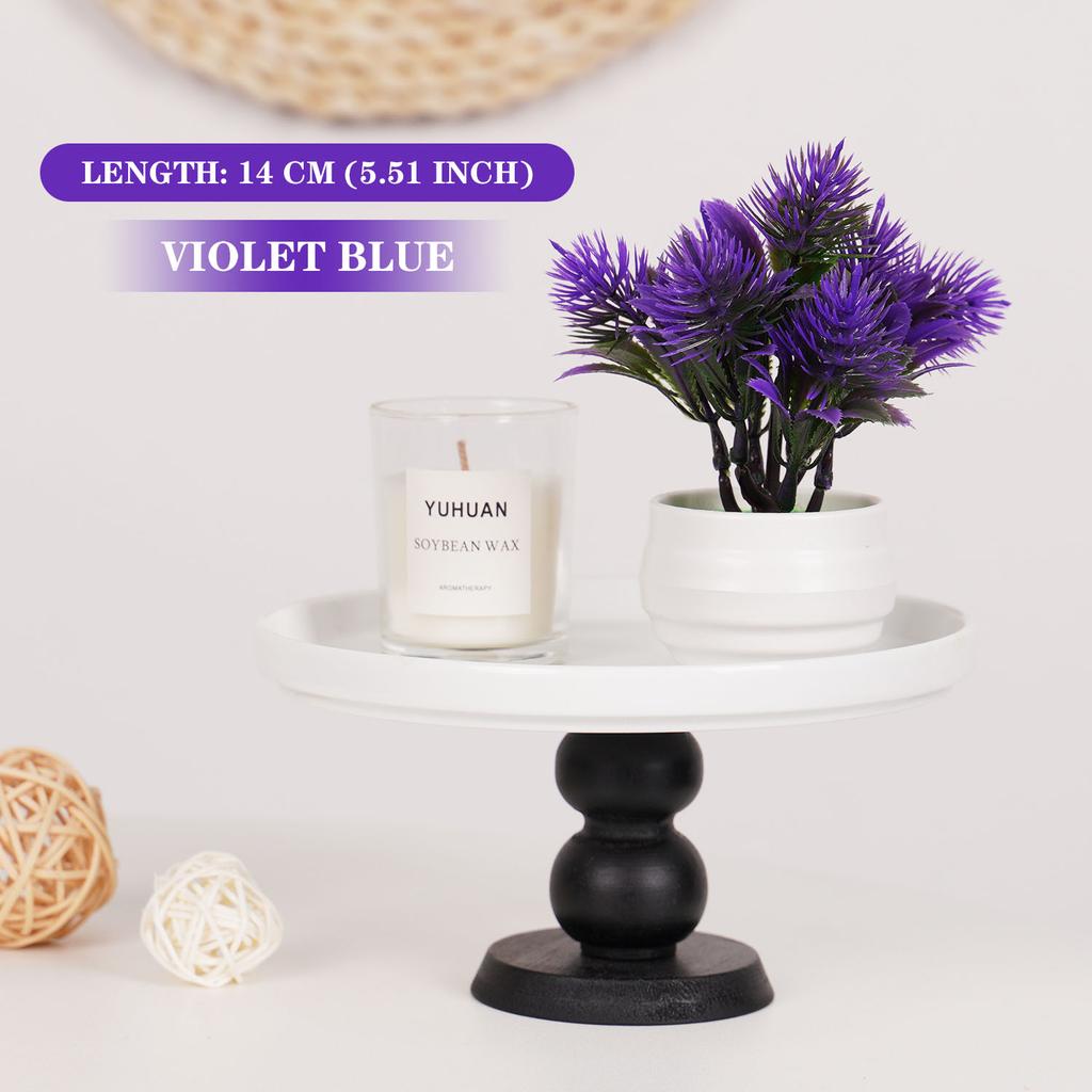 Umělé Mini Rostliny Bonsaj Malé Simulované Šišky Květináče Falešné Květiny Kancelářský Stůl Květináčové Ozdoby Zahrada Domácí Dekorace