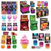 Nee doh Cutie oarbă de strâns Cadouri jucărie senzorială, cub pentru reducerea strângerii și presiunii, Squishy Fidget pentru reducerea presiunii