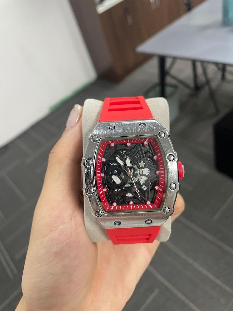Watch Domineering High-Value Fashion Trend Non-Mechanical Watch Luminous Barrel-Shaped Men'S Watch