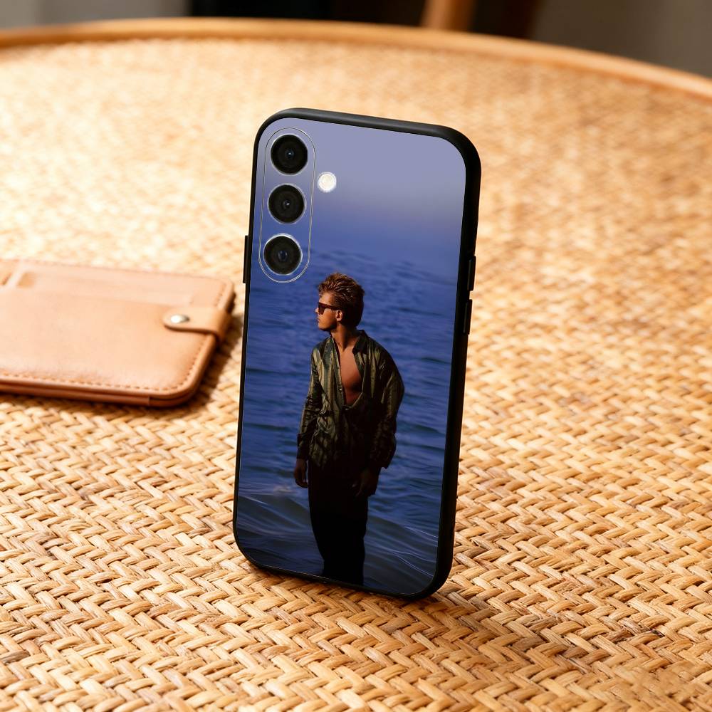 L-Luis M-Miguel Singer  Phone Case For Samsung  A73,72,71,53,52,51,22,91,80, Soft Black Cover