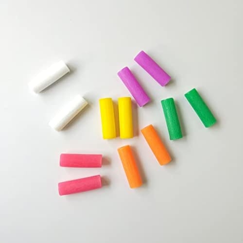 12 Chase Invisible Aligners, 6 Colors and 6 Flavors, Invisible Tray Aligner, Chomper, Aligner, Tracy Tar Chewy, Silicone, Chewing, Masseter Muscle Exe