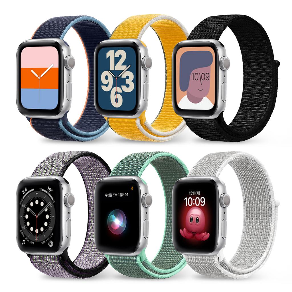 Syalon6 Apple Watch Strap Sport Loop Band (B Type)