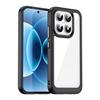 For Xiaomi 17 Phone Case WANLONFENG XC Series TPU Acrylic Cover with Tempered Glass (Big Lens Hole)